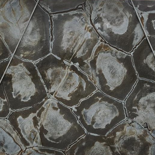 Кварцит Turtle Illusion Blue