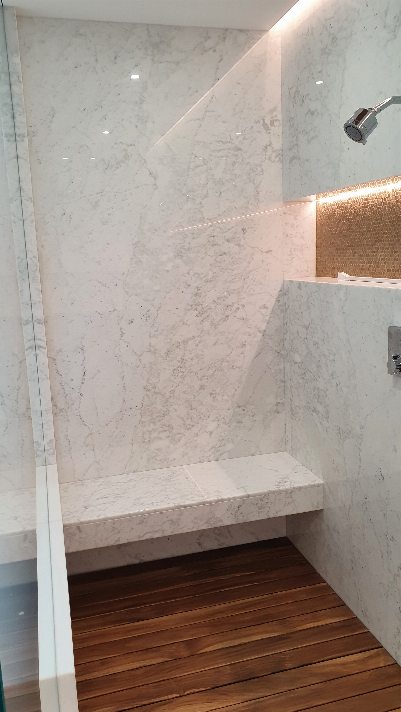 Мраморные полки Bianco Carrara - Фото 1